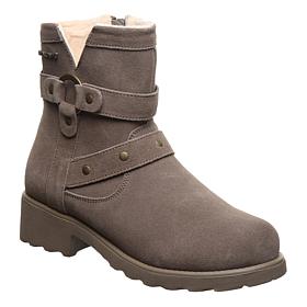 BEARPAW® Reece Suede Half-Calf Boot with Rain & Stain Repellent
