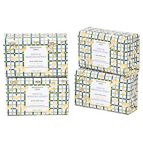 Beekman 1802 4-Piece Goat Milk Bar Soap - Daisy & Manuka Honey