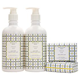 Beekman 1802 Almond Honey Cookie 4-Piece Bath & Body Restock Set
