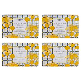 Beekman 1802 Goat Milk Almond Honey Cookie Bar Soap 4-pack