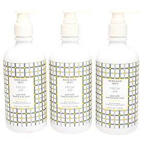 Beekman 1802 Goat Milk Fresh Air Hand and Body Wash 3-pack Auto-Ship®