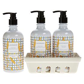 Beekman 1802 Goat Milk Hand Wash & Lotion Caddy Set-Honeyed Grapefruit