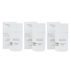 Beekman 1802 Goat Milk Original Milk Stick Deodorant 3-pack
