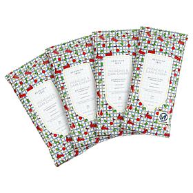 Beekman 1802 Goat Milk Pistachio Dark Cherry Face Wipes 4-pack AS