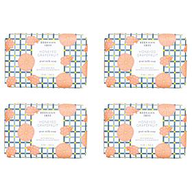 Beekman 1802 Honeyed Grapefruit Bar Soap 4-piece Set