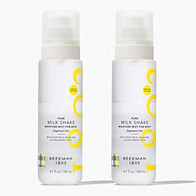 Beekman 1802 Milk Shake Body Bi-Phase Moisture Mist 2-pack - Pure