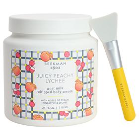Beekman 1802 Supersize Peach Lychee Body Cream with Spatula Auto-Ship®