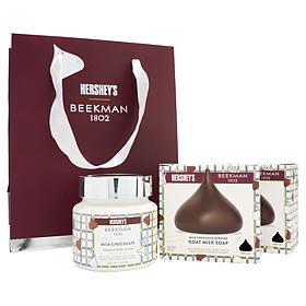 Beekman 1802 X Hershey's Body Care Milk Chocolate 3pc Gift Set