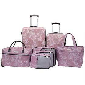 Bella Caronia 7 Pc Travel Value Set w/ 360° 8-Wheel System
