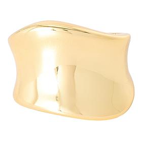 Bellezza Bronze Polished Abstract Saddle Ring
