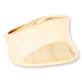 Bellezza Bronze Shiny Freeform Saddle Ring 