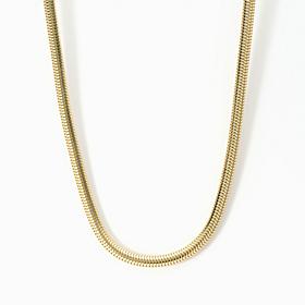 Bellezza Bronze Snake Chain Necklace