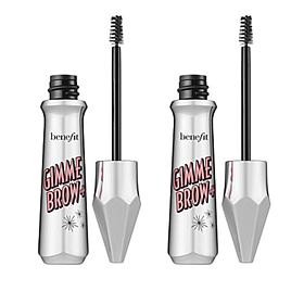 Benefit Cosmetics 2pk Gimme Brow+ Brow-Volumizing Fiber Gel- Cool Grey