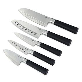 Berghoff DiNA Codon 5pc Stainless Steel Santoku Set