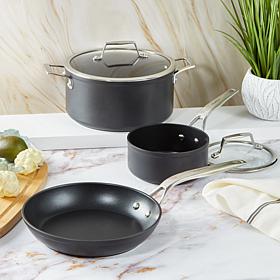 BergHOFF Essentials 5-piece Hard Anodized Cookware Set