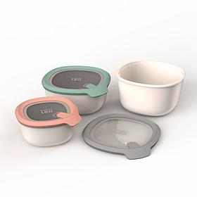 BergHOFF Leo To Go 3-piece Covered Bowl Set