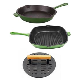 BergHOFF Neo 3-piece Cast Iron Specialty Set