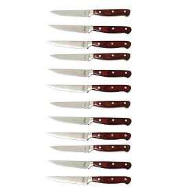 BergHOFF Pakka 12pc Stainless Steel Steak Knife Set
