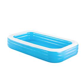 Bestway H2OGO! 10' Rectangular Inflatable Family Pool (Blue)