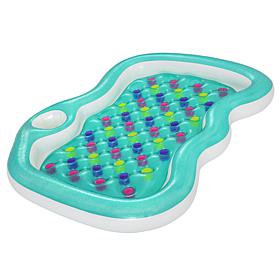 Bestway H2OGO! 7'4" x 68.5" Double Designer Pool Lounge