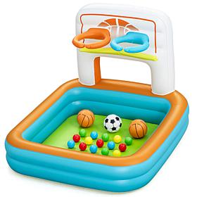 Bestway Kick 'N Swish 3-in-1 Multi-Use 47" x 42" x 33" Ball Pit