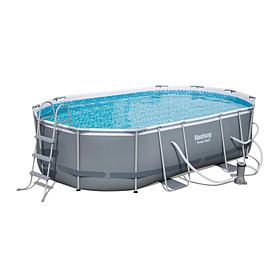 Bestway Power Steel 16' x 10' x 42" Oval Pool Set