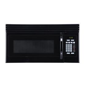 Black+Decker 1.6-Cu. Ft. Over-the-Range Microwave with Air Vent, Black