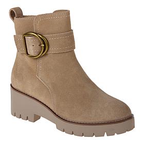 Blondo Dagger Leather Lug Boot with Waterproof Sole Seam