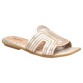 Born Hyannis Leather Slide Sandal