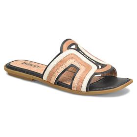 Born Hyannis Leather Slide Sandal