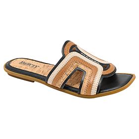 Born Hyannis Leather Slide Sandal