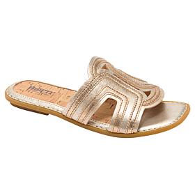 Born Hyannis Leather Slide Sandal