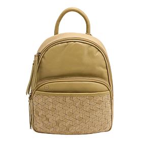 Born Millport Woven Leather Backpack