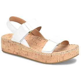 Born Sloan Leather Flatform Sandal