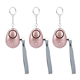 Breck
3-Pack Personal Safety Alarm Keychain with Flashlight