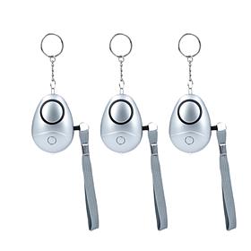 Breck
3-Pack Personal Safety Alarm Keychain with Flashlight