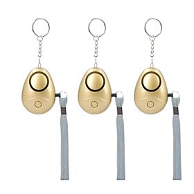 Breck
3-Pack Personal Safety Alarm Keychain with Flashlight