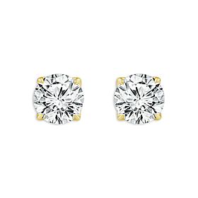 Bright Halo 1 ctw Lab-Grown Diamond Stud Earrings