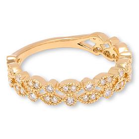 Bright Halo Lab Grown Diamonds 0.33ctw Marquise and Round Band Ring