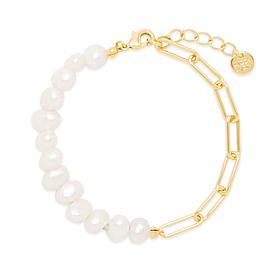 brook and york Colette Half Pearl Bracelet