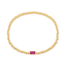 brook & york Kylie Birthstone Bead Stretch Bracelet