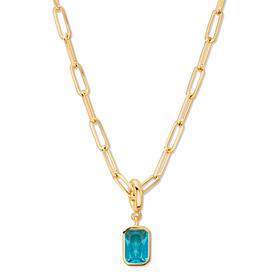 Brook & York Mackenzie 14K Gold-Plated Brass Birthstone Necklace