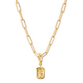 Brook & York Mackenzie 14K Gold-Plated Brass Birthstone Necklace