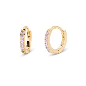 Brook & York Zara Birthstone Hugger Hoop Earrings