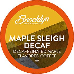 Brooklyn Beans Maple Sleigh Decaf Coffee Pods for 2.0 K-Cup, 40-Count