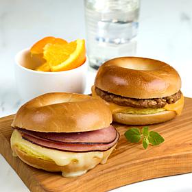 Brooklyn Food 12-count Plain Bagel Sandwich Combo Pack Auto-Ship®