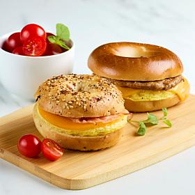 Brooklyn Food 12pc Bacon & Sausage Breakfast Bagels Combo Auto-Ship®