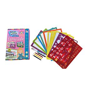 Buddy and Barney Magic Water Drawing Set Fairy Tale Stencils