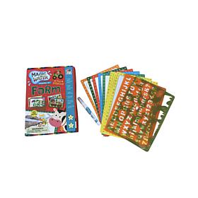 Buddy and Barney Magic Water Drawing Set Farm Stencils