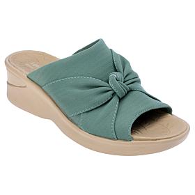 Bzees Sandbar Machine Washable Stretch Fabric Knotted Sandal